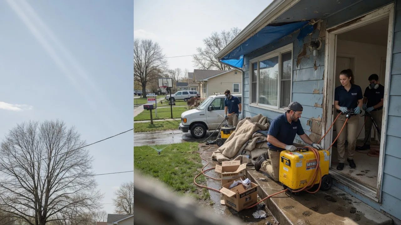 Basement Flood Cleanup in Medina, TN near me
